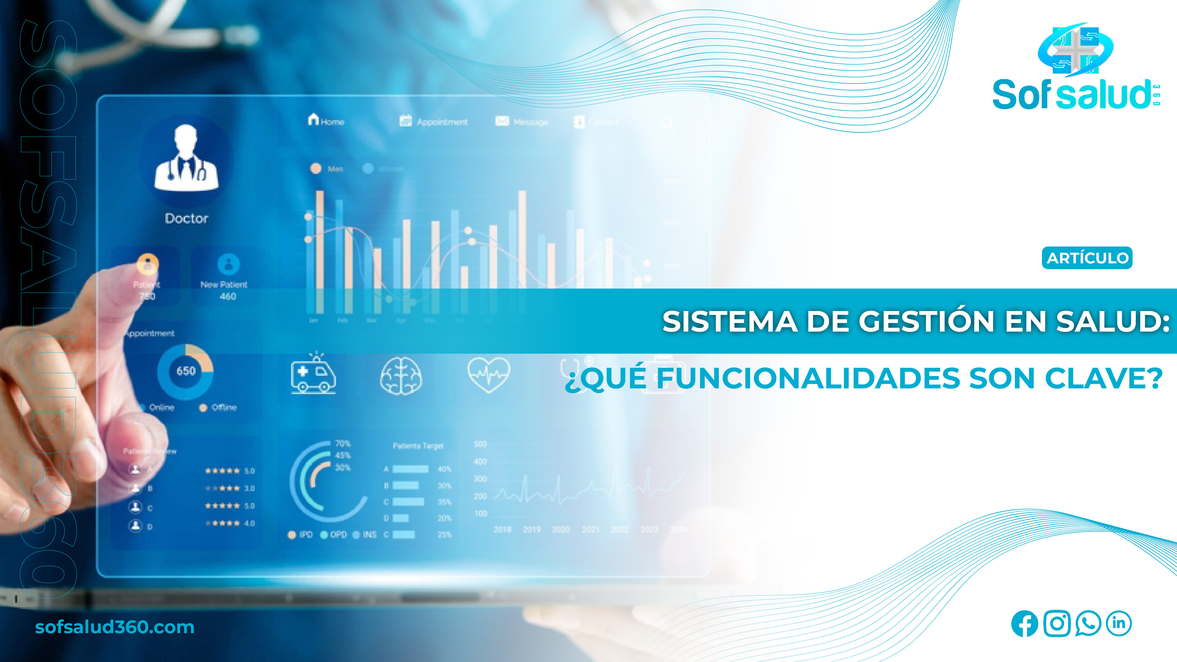 Sistema de gestión en salud: qué funcionalidades son clave